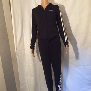 NWOT latest Adidas zip up hoodie/adidas leggings